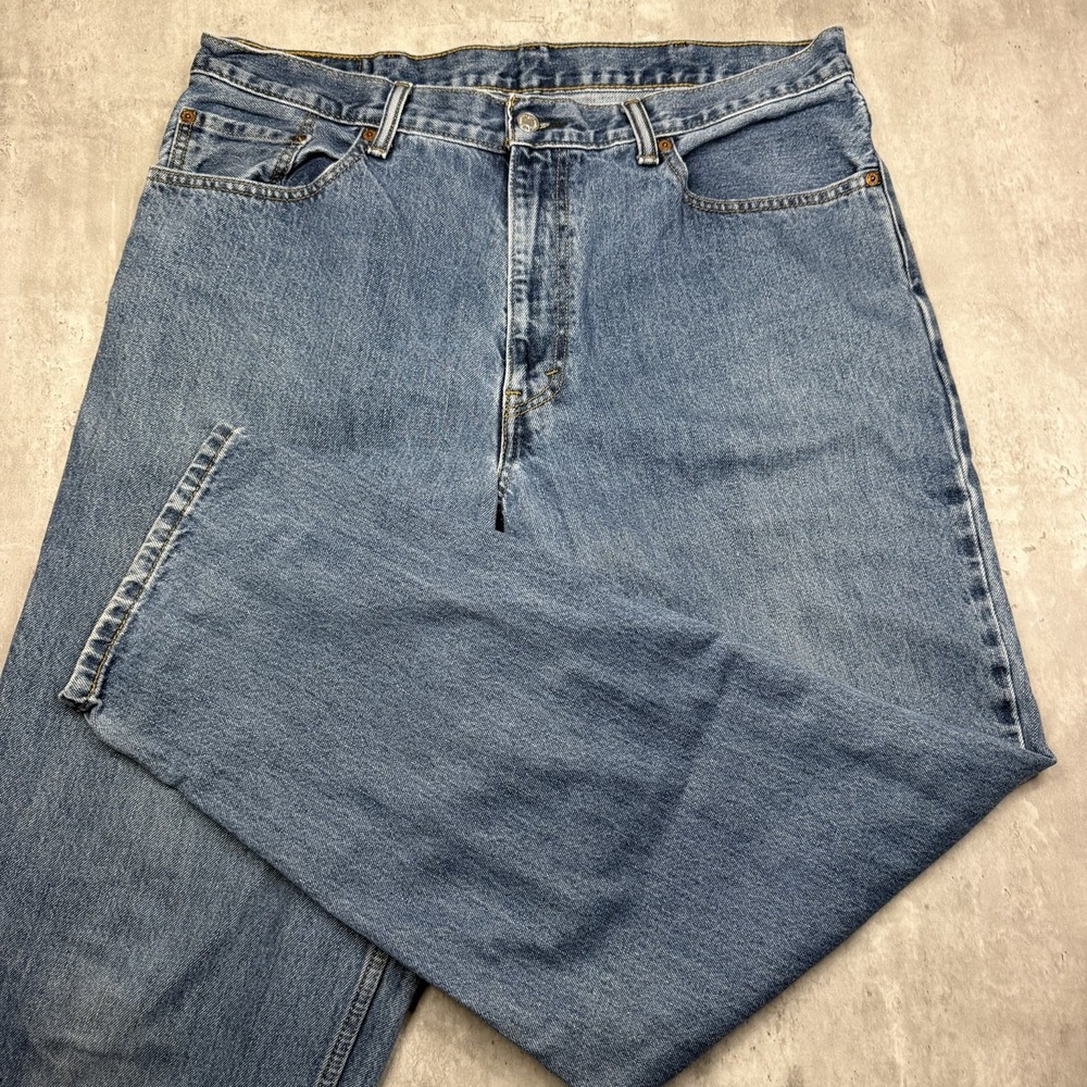 Levi's 560 Comfort Fit Jeans Mens 38x34 Blue Excellent Tapered Leg Denim